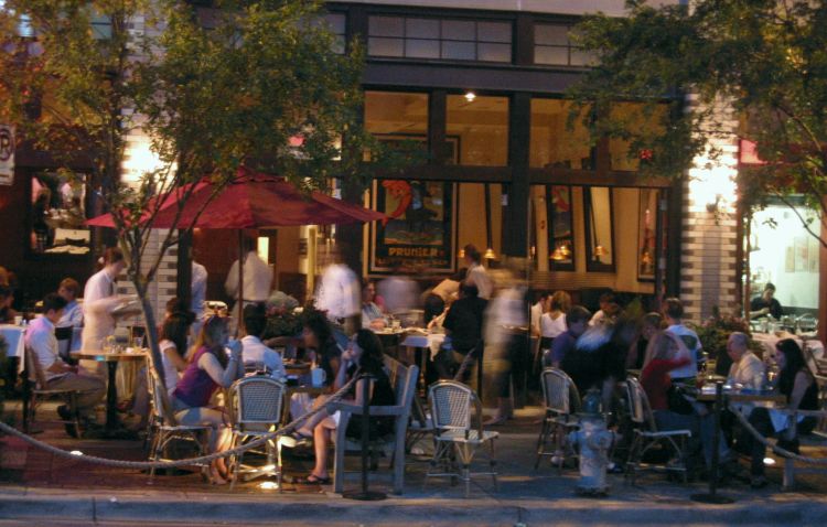 Chicago Sidewalk Cafe Outdoor Dining 