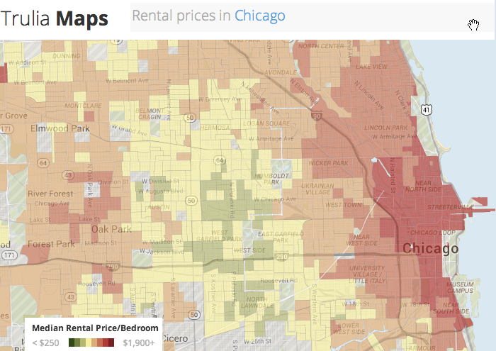 chicago rental prices